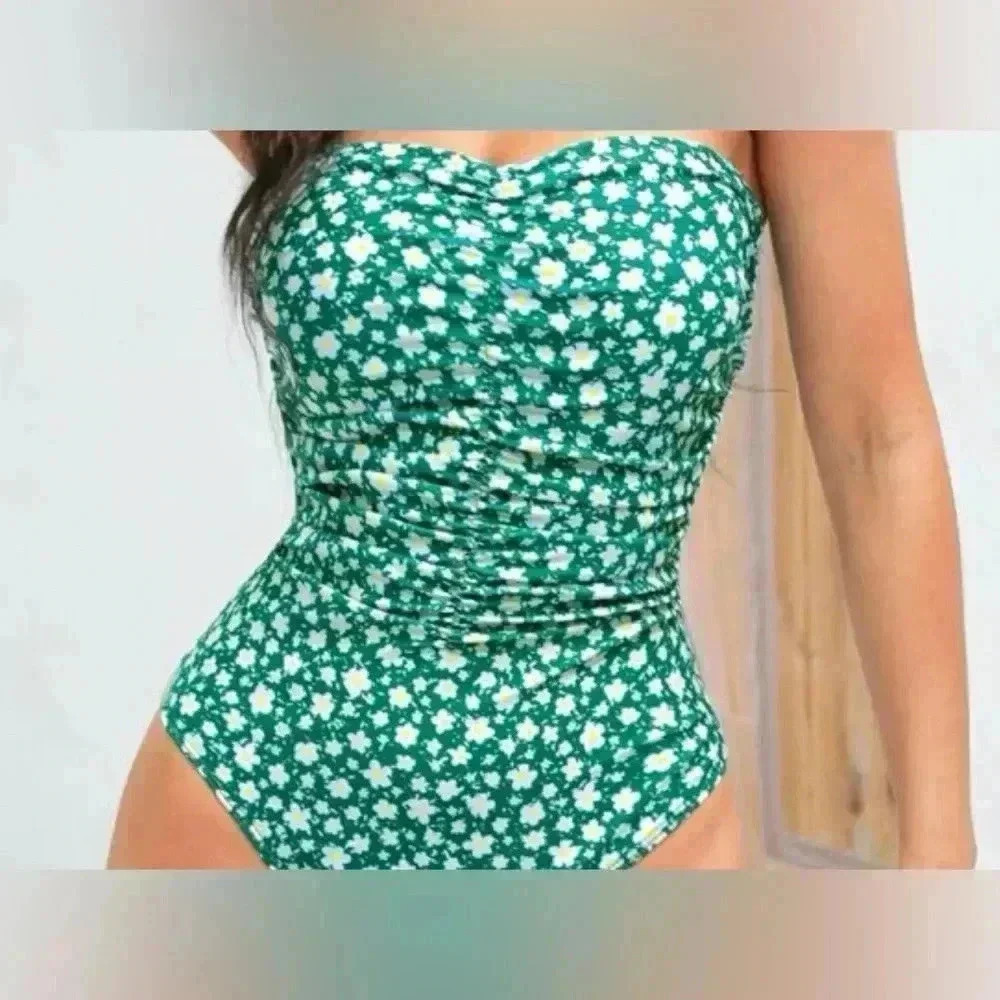Floral One Piece Swimsuit